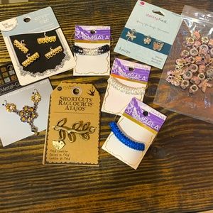 Bundle of Jewelry Making Charms/Accents/Pendant/Connectors NEW See pictures